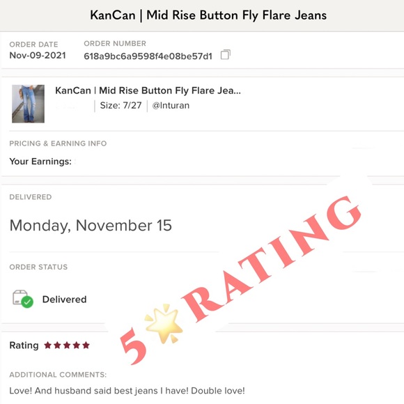 STILL INTERESTED RELISTED UNDER JEANS KanCan | Mid Rise Button Fly Flare Jeans - Picture 9 of 16